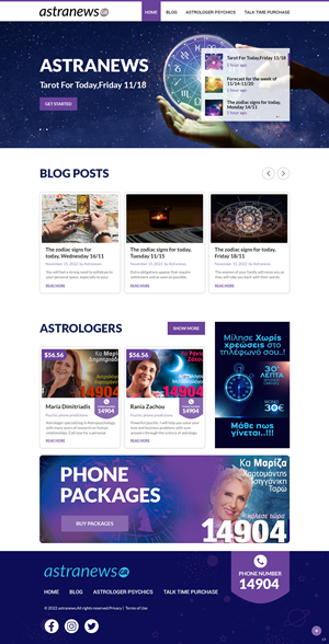 Web-Design von pb für VIP TELEMEDIA EL800997669 | Design: #29543248