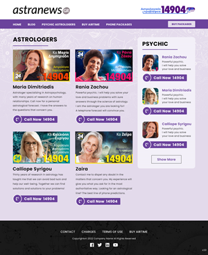 Web-Design von pb für VIP TELEMEDIA EL800997669 | Design: #29574927