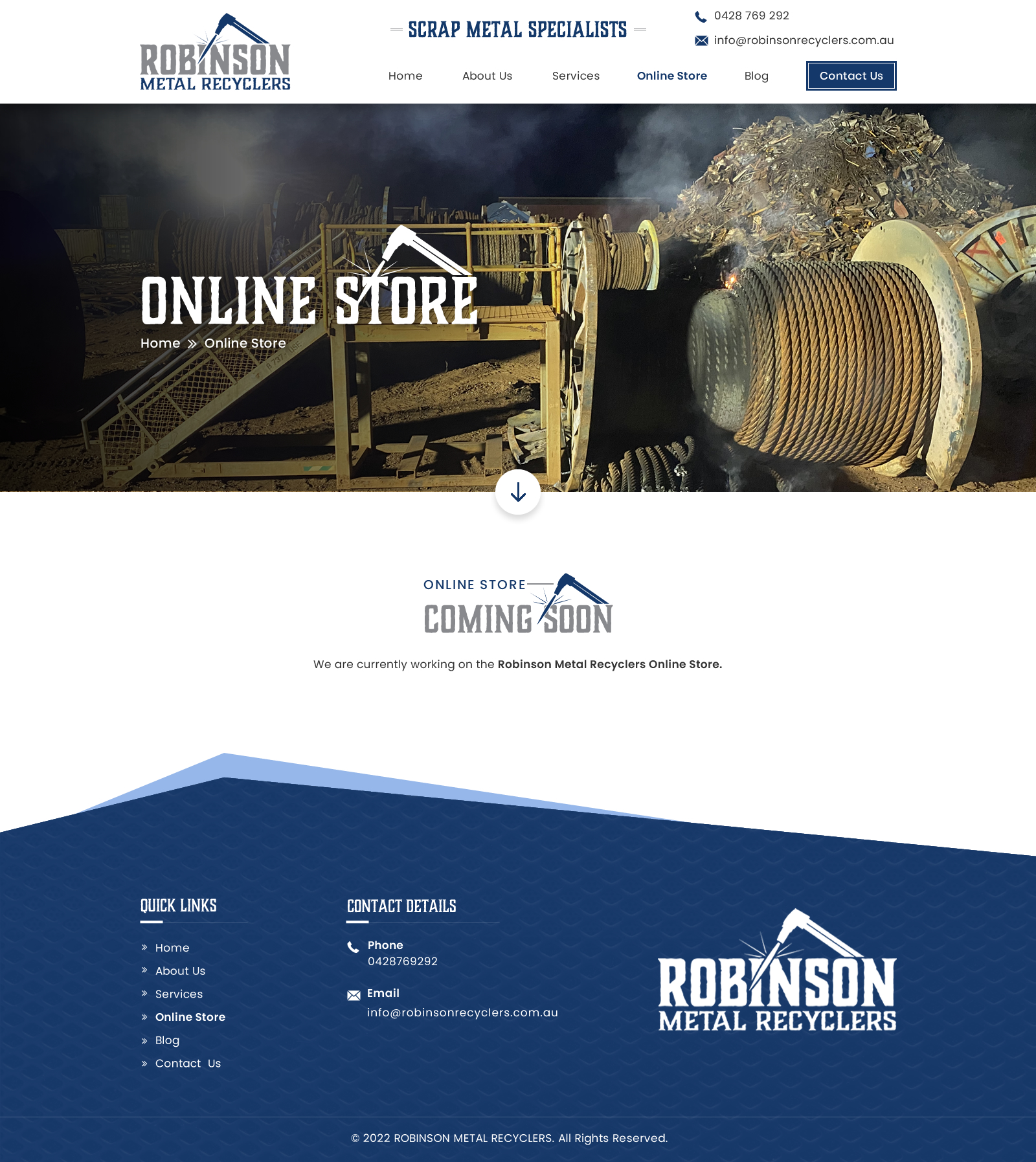 Web-Design von Sbss für Robinson Metal Recyclers | Design #29633664