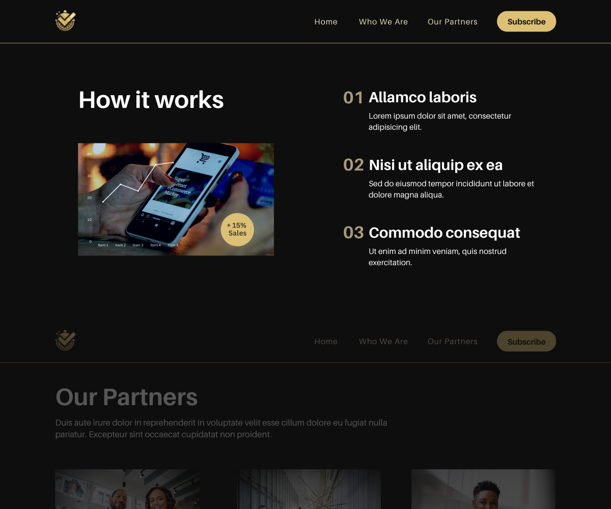 Web Design by Eli Espinas for this project | Design #29547885