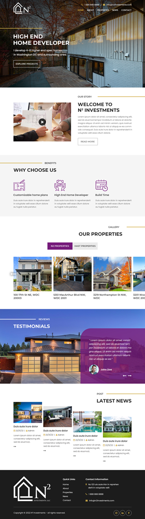 Web Design by Starlyn DS for this project | Design: #29815855
