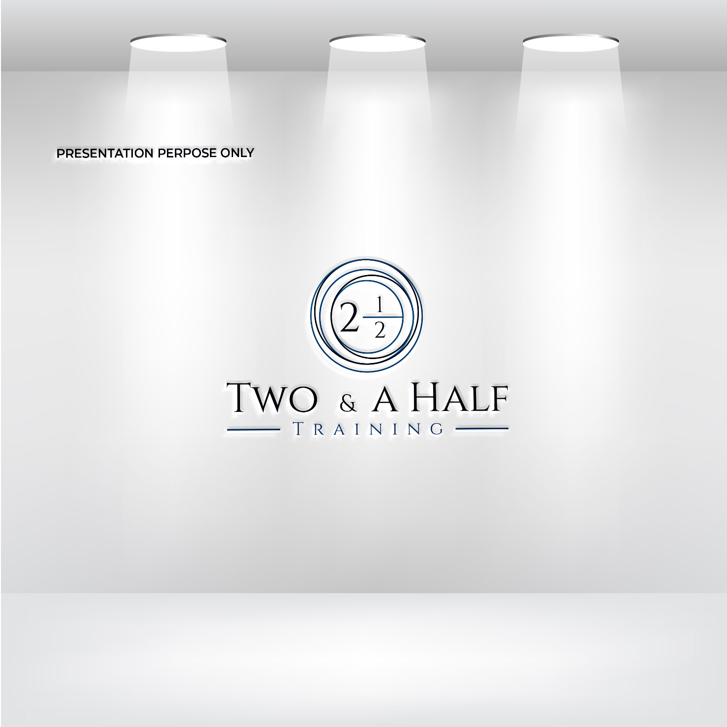 Logo Design by RS_Design for Two and a Half Training | Design #29539540