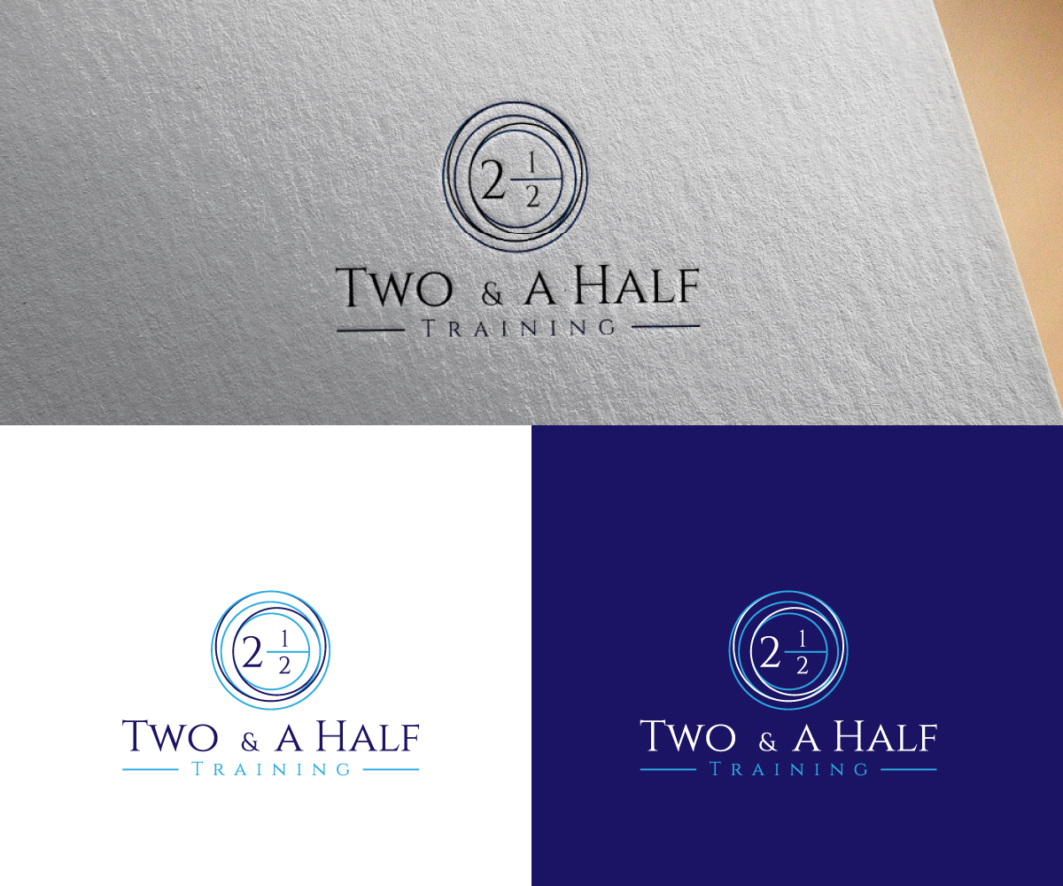 Logo Design by RS_Design for Two and a Half Training | Design #29539541