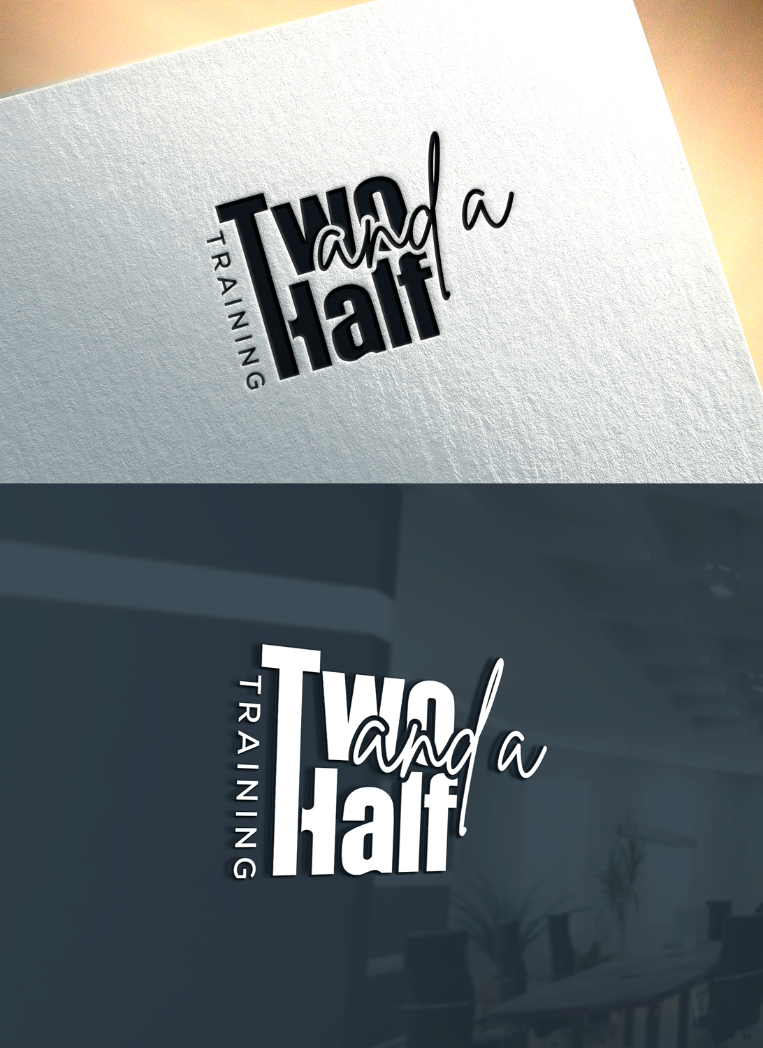Logo Design by RaKu 2 for Two and a Half Training | Design #29571106