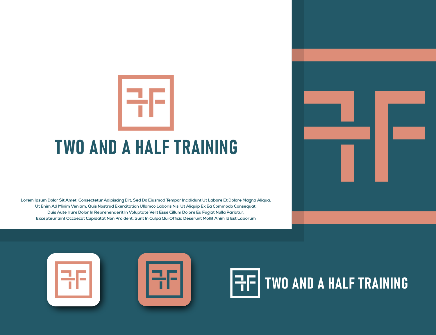 Logo Design by Aditya.DwiRama for Two and a Half Training | Design: #29553393