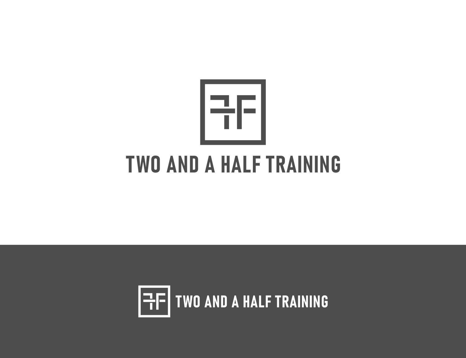 Logo Design by Aditya.DwiRama for Two and a Half Training | Design #29633595