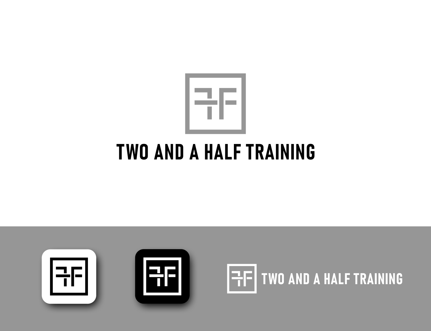 Logo-Design von Aditya.DwiRama für Two and a Half Training | Design #29637983