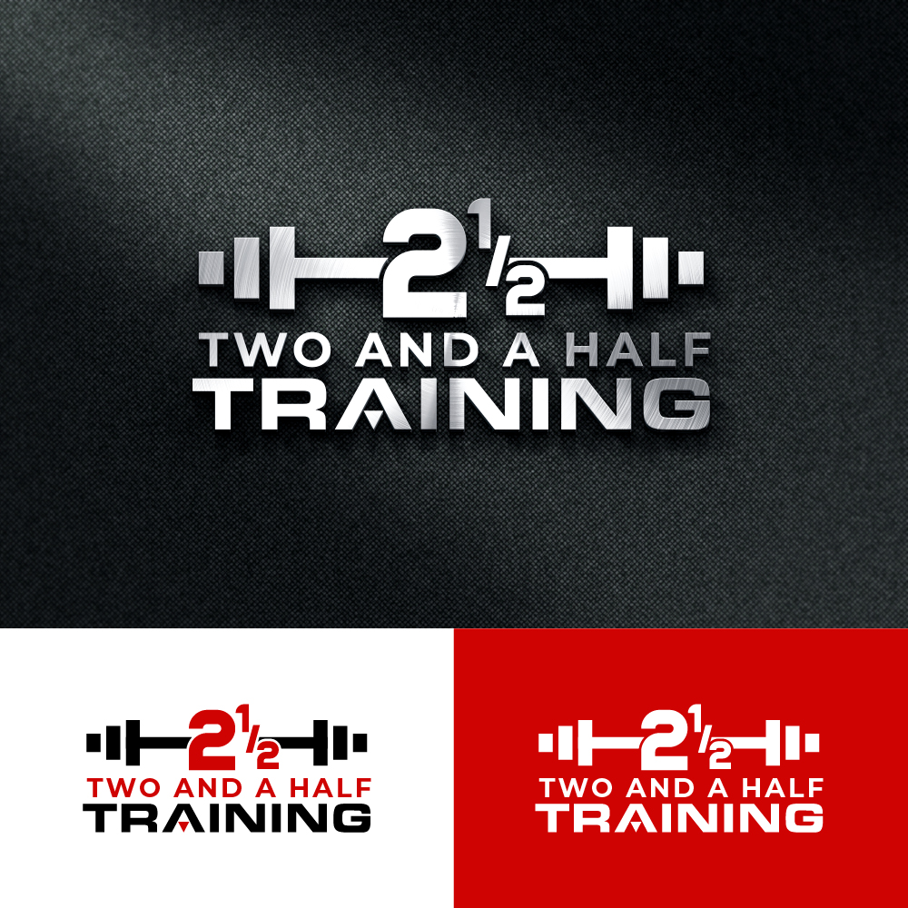 Logo Design by AlphabetZero.co.uk for Two and a Half Training | Design #29563207