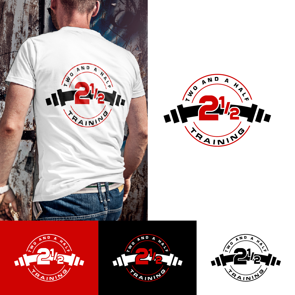 Diseño de Logo por Ayub Zafar para Two and a Half Training | Diseño #29563210