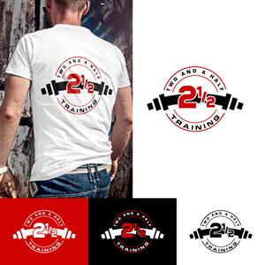 Logo Design by Ayub Zafar for Two and a Half Training | Design: #29563210