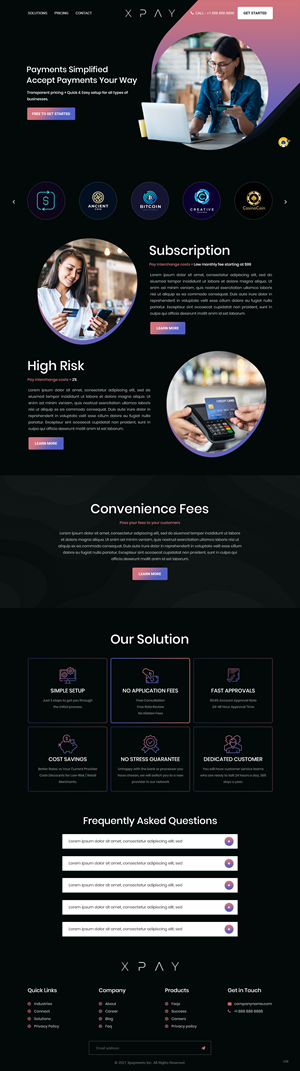 Web Design par pb pour ce projet | Design : #29558001