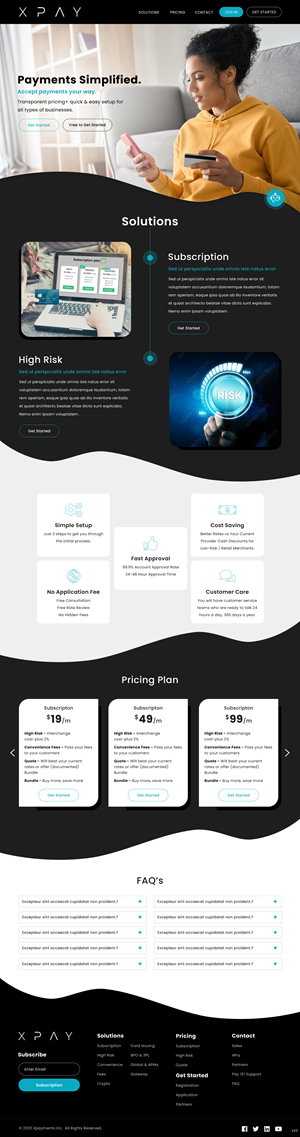 Web Design par pb pour ce projet | Design : #29568994