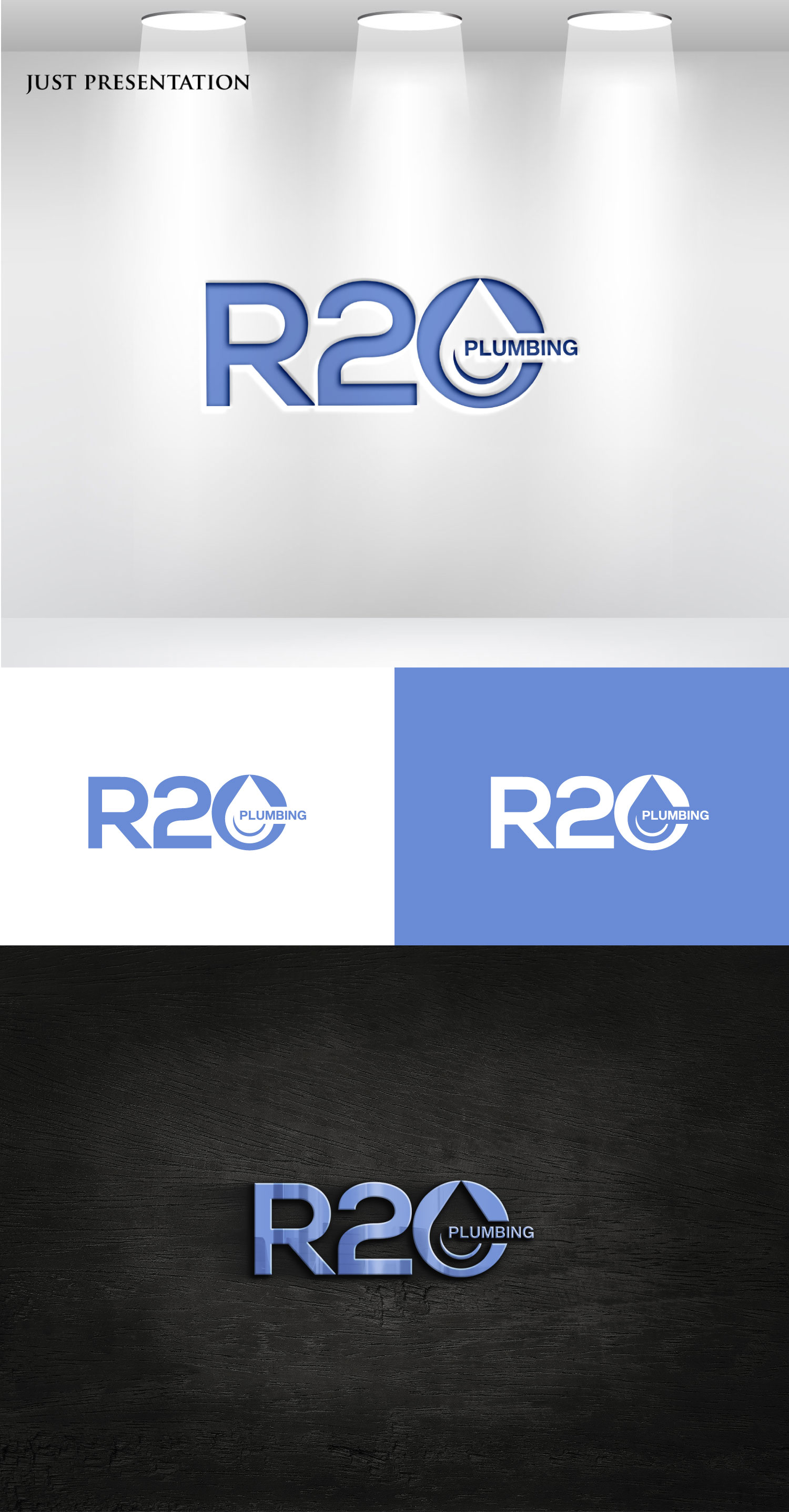 Logo-Design von Mi Design1 für R2O Plumbing  | Design #29544844