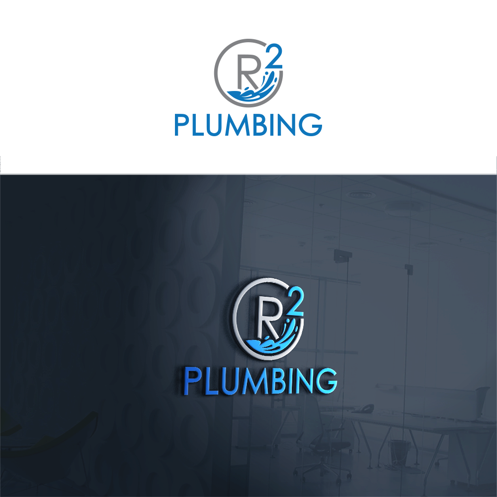 Diseño de Logo por RA-bica para R2O Plumbing  | Diseño #29545704