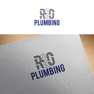 Diseño de Logo por RA-bica para R2O Plumbing  | Diseño: #29545706