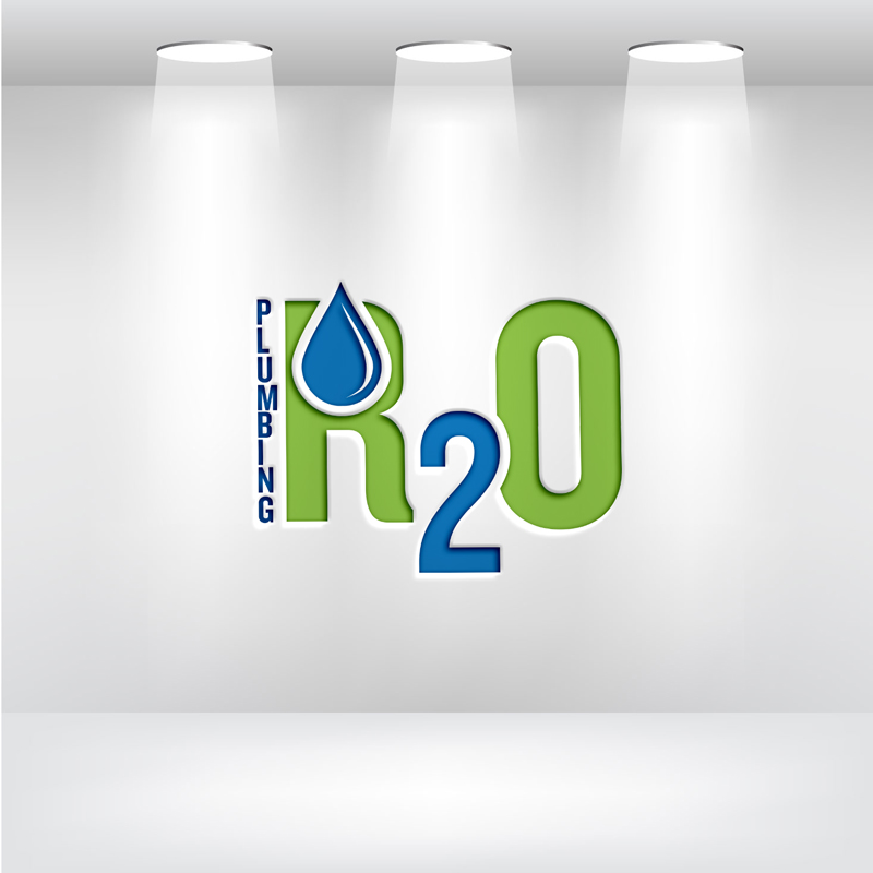 Logo Design by skart for R2O Plumbing  | Design #29545267