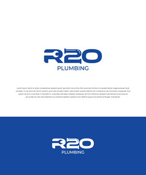 Logo-Design von TrisDesign für R2O Plumbing  | Design: #29544716