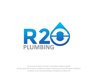 Logo-Design von ali indoproD für R2O Plumbing  | Design: #29545207