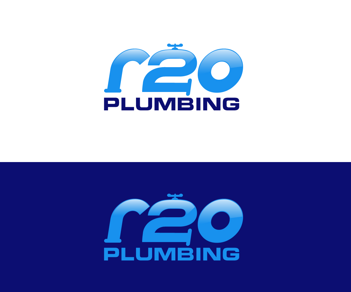 Logo Design by edwinnegz1 for R2O Plumbing  | Design #29544172