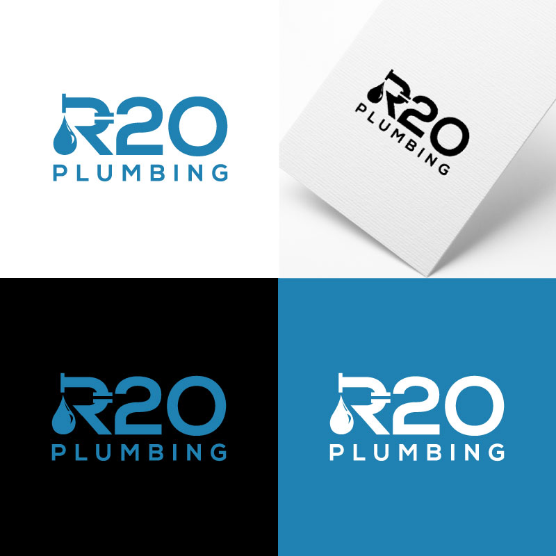 Logo-Design von Fürstenberg design für R2O Plumbing  | Design #29547300