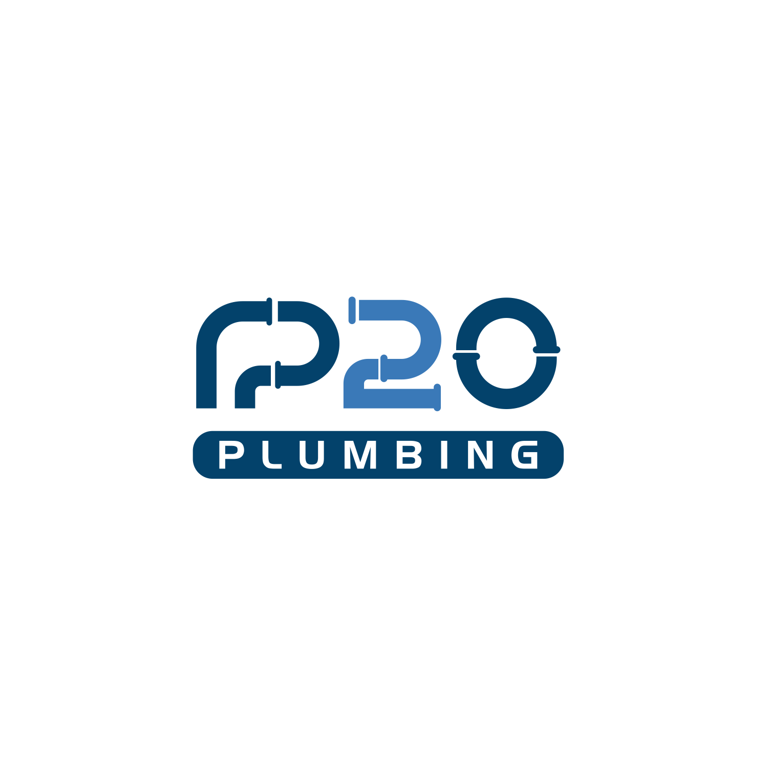 Logo Design by ThiagoB for R2O Plumbing  | Design #29547196
