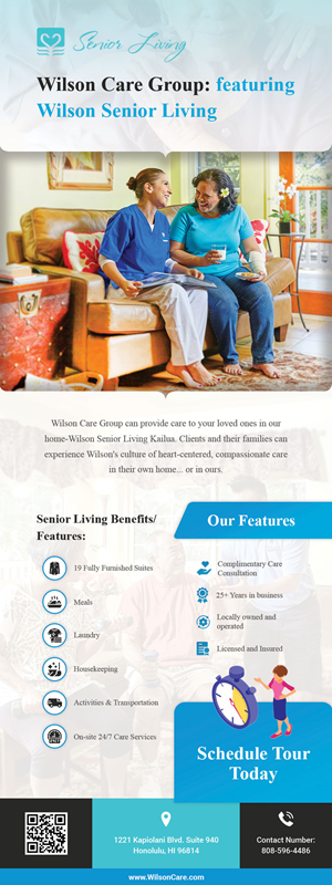 Diseño de Flyer por Rising Stars para Wilson Care Group | Diseño #29571819