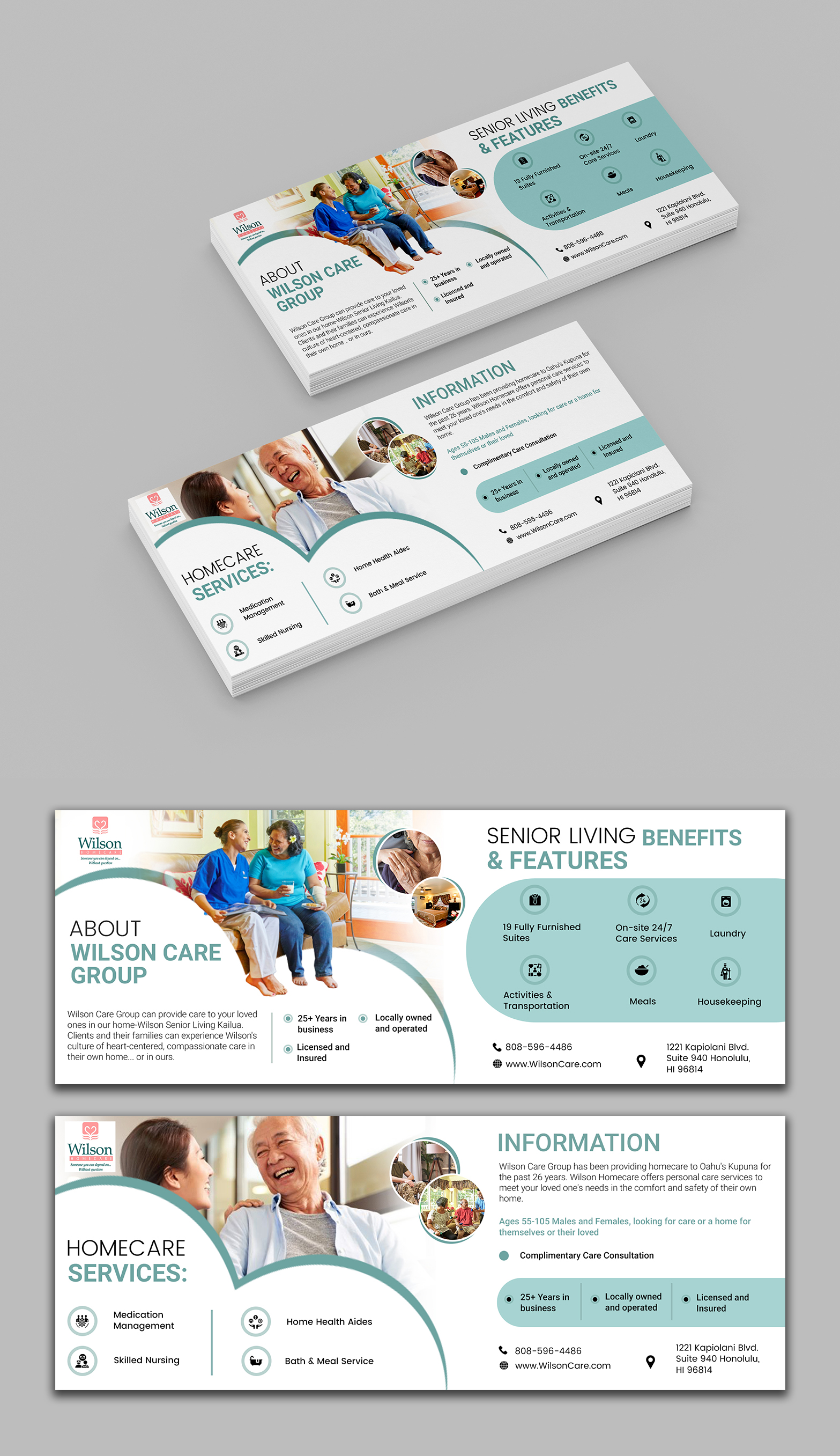 Flyer Design by Design Motion for Wilson Care Group | Design #29573916
