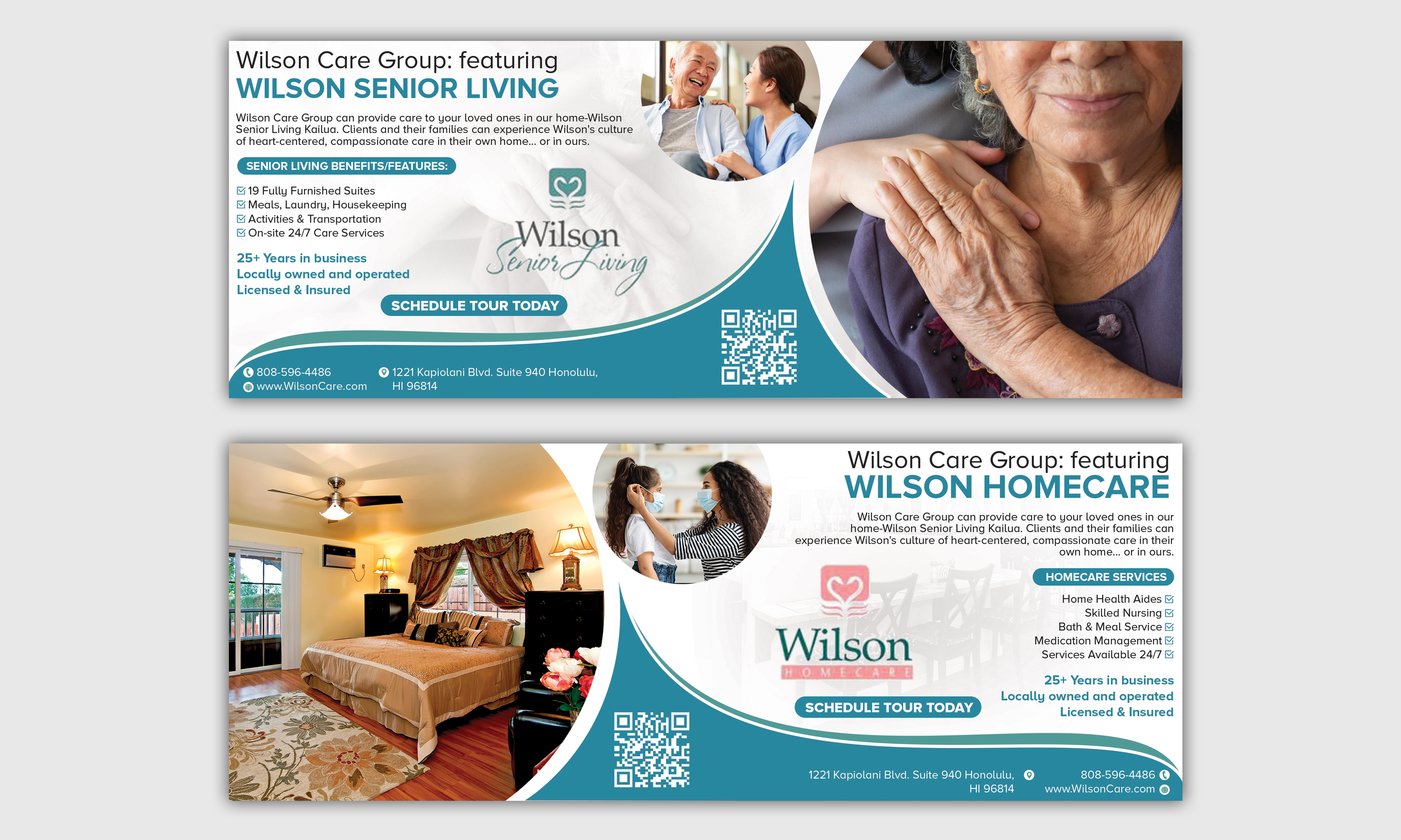 Diseño de Flyer por Sun Creative para Wilson Care Group | Diseño #29571064