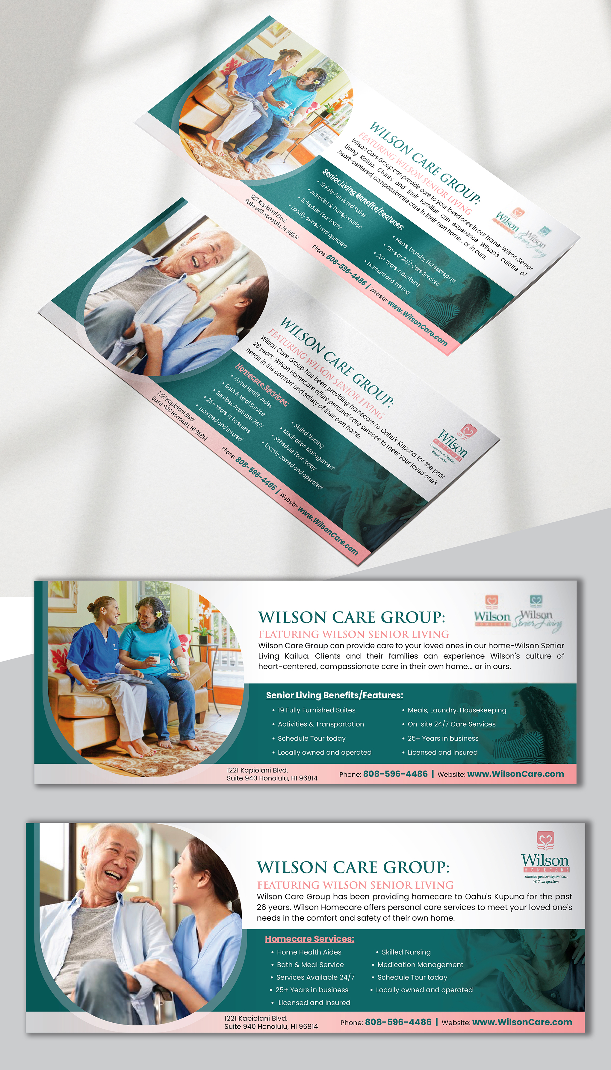 Flyer Design by creativemood438 for Wilson Care Group | Design #29555873