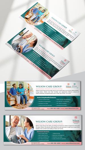 Flyer Design by creativemood438 for Wilson Care Group | Design: #29555873