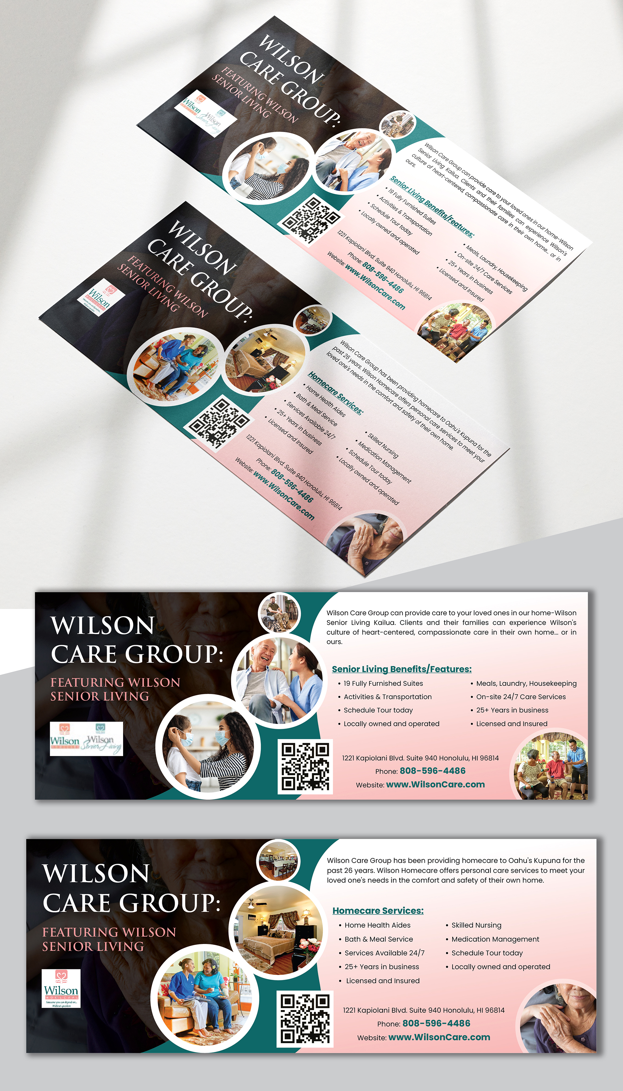 Flyer Design by creativemood438 for Wilson Care Group | Design #29555874
