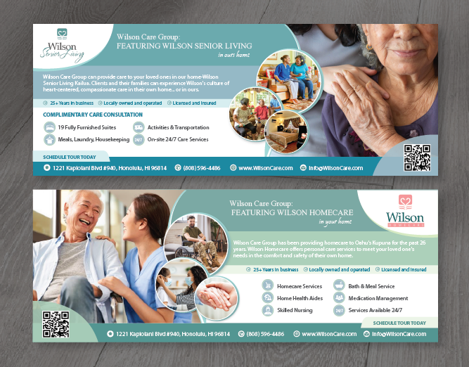 Flyer Design by alex989 for Wilson Care Group | Design #29548129