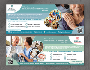 Design de Flyer par alex989 pour Wilson Care Group | Design : #29548129