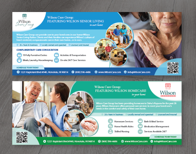 Flyer Design by alex989 for Wilson Care Group | Design #29548130