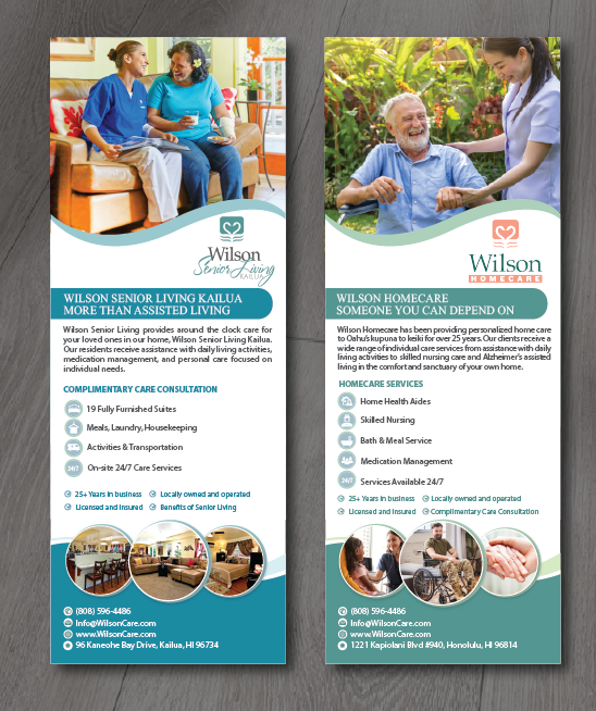 Flyer Design by alex989 for Wilson Care Group | Design #29610575