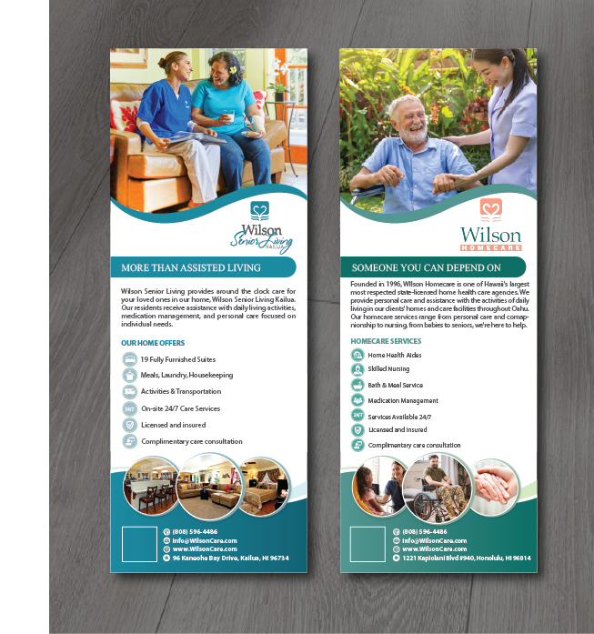 Flyer Design by alex989 for Wilson Care Group | Design #29610846