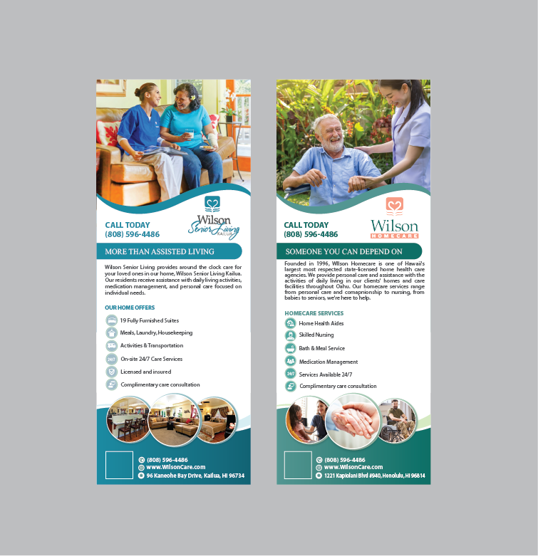 Flyer Design by alex989 for Wilson Care Group | Design #29629131