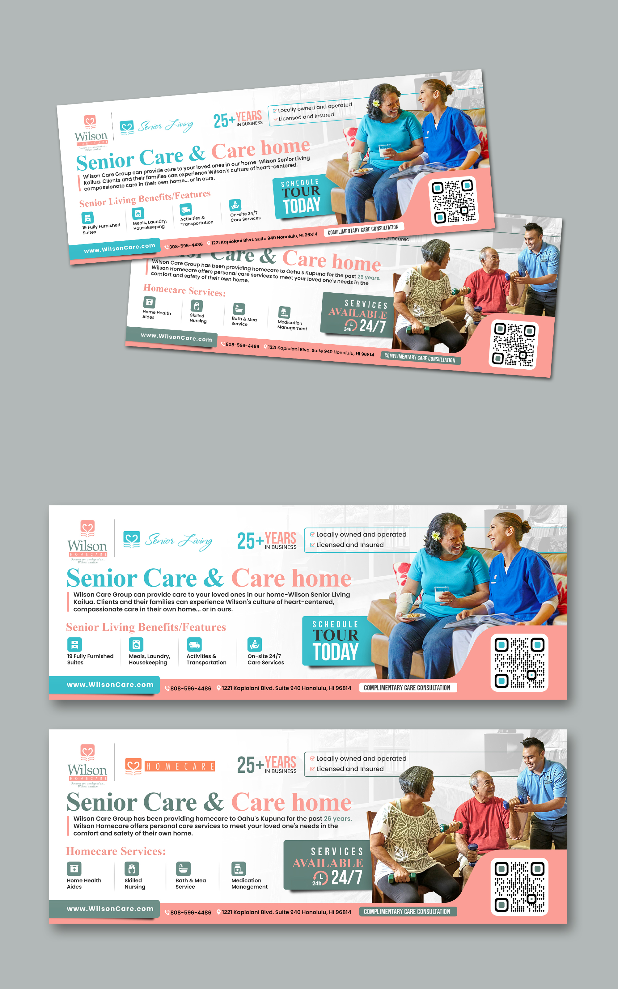 Flyer Design by debdesign for Wilson Care Group | Design #29553938