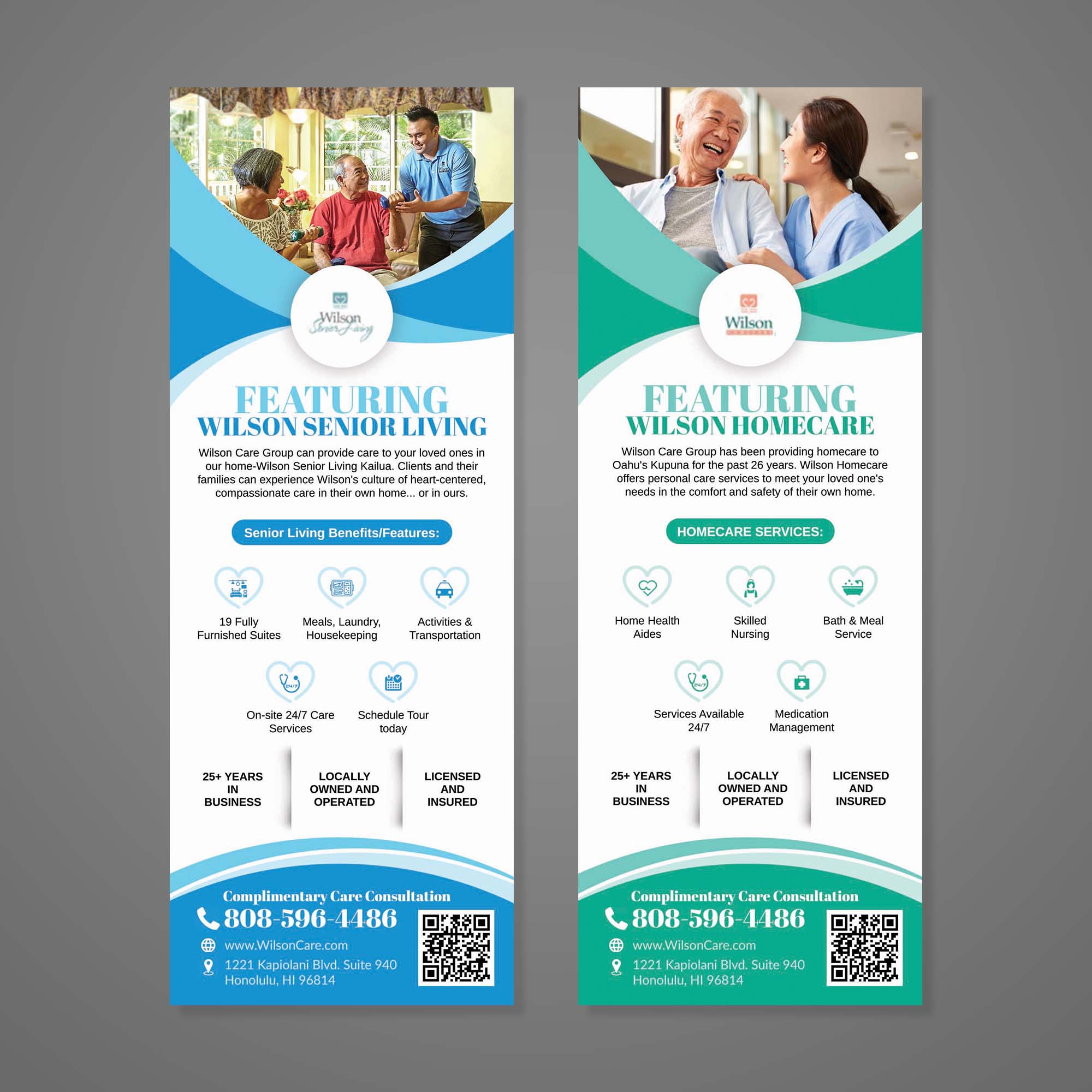 Diseño de Flyer por aspiremedia para Wilson Care Group | Diseño #29574602