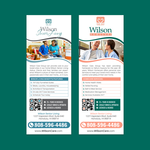 Design de Flyer par chandrayaan.creative pour Wilson Care Group | Design : #29546134