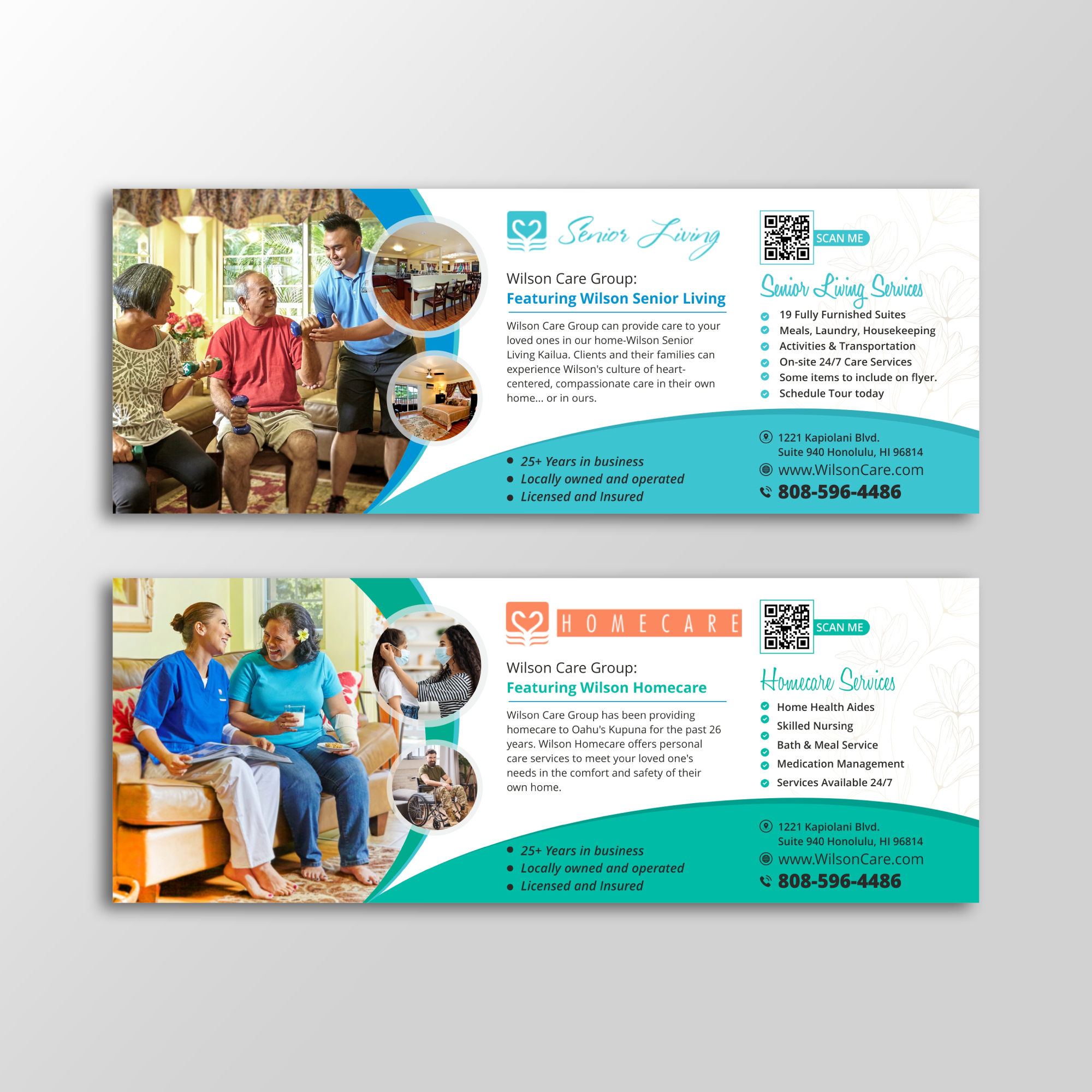 Design de Flyer par ecorokerz pour Wilson Care Group | Design #29555690