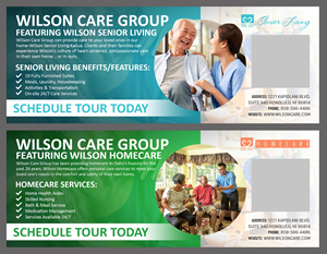 Diseño de Flyer por aj para Wilson Care Group | Diseño #29578138