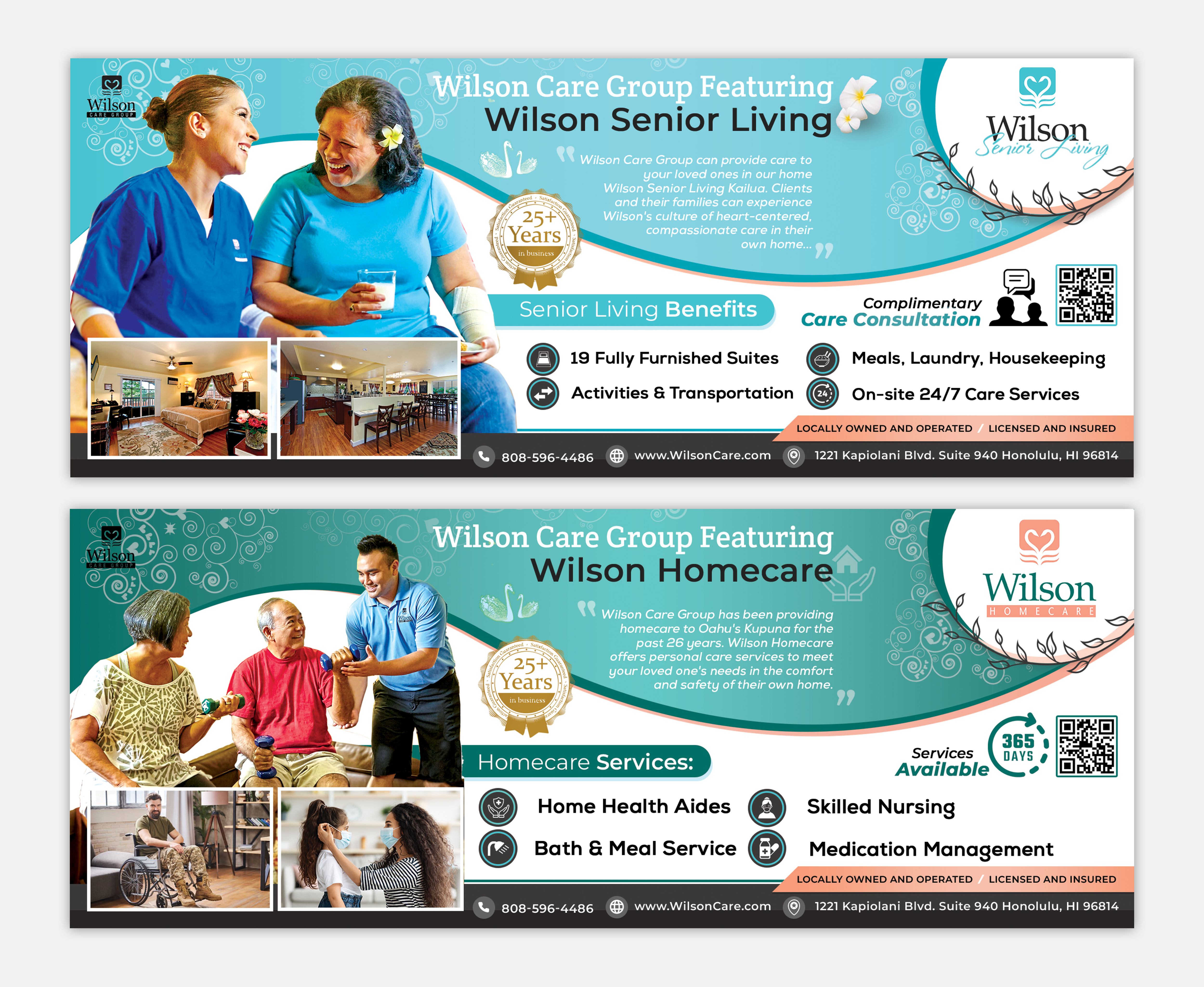 Design de Flyer par HeshanKavinda pour Wilson Care Group | Design #29550458