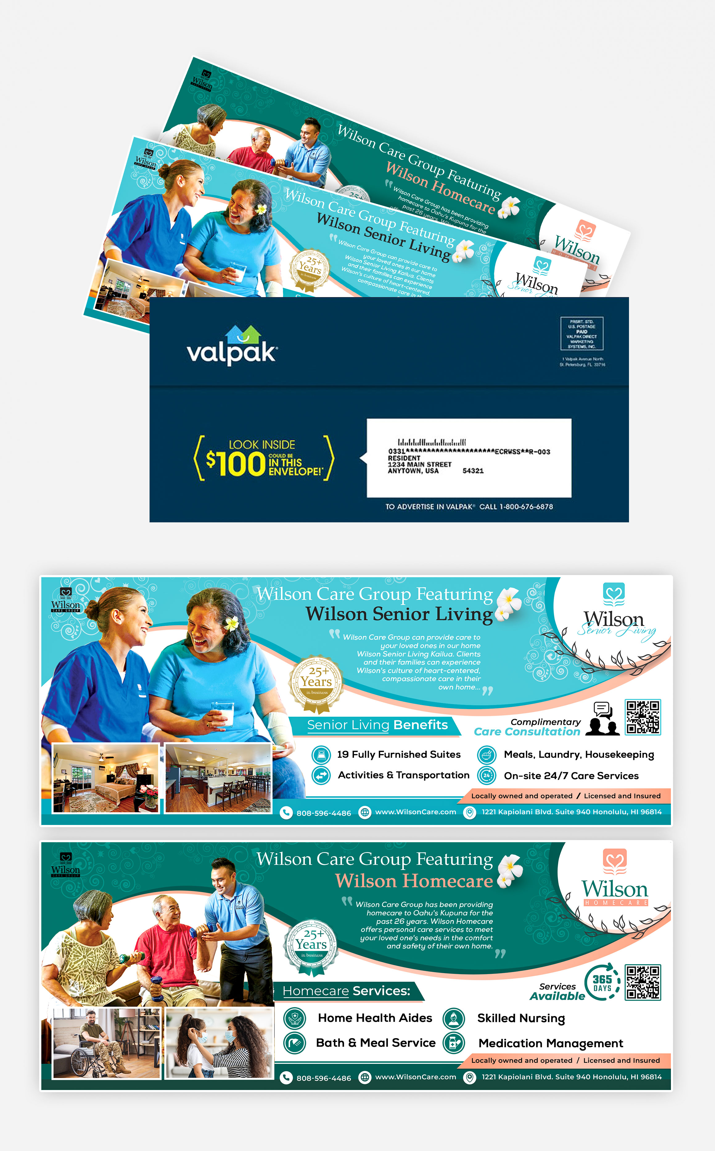 Flyer Design by HeshanKavinda for Wilson Care Group | Design #29553793