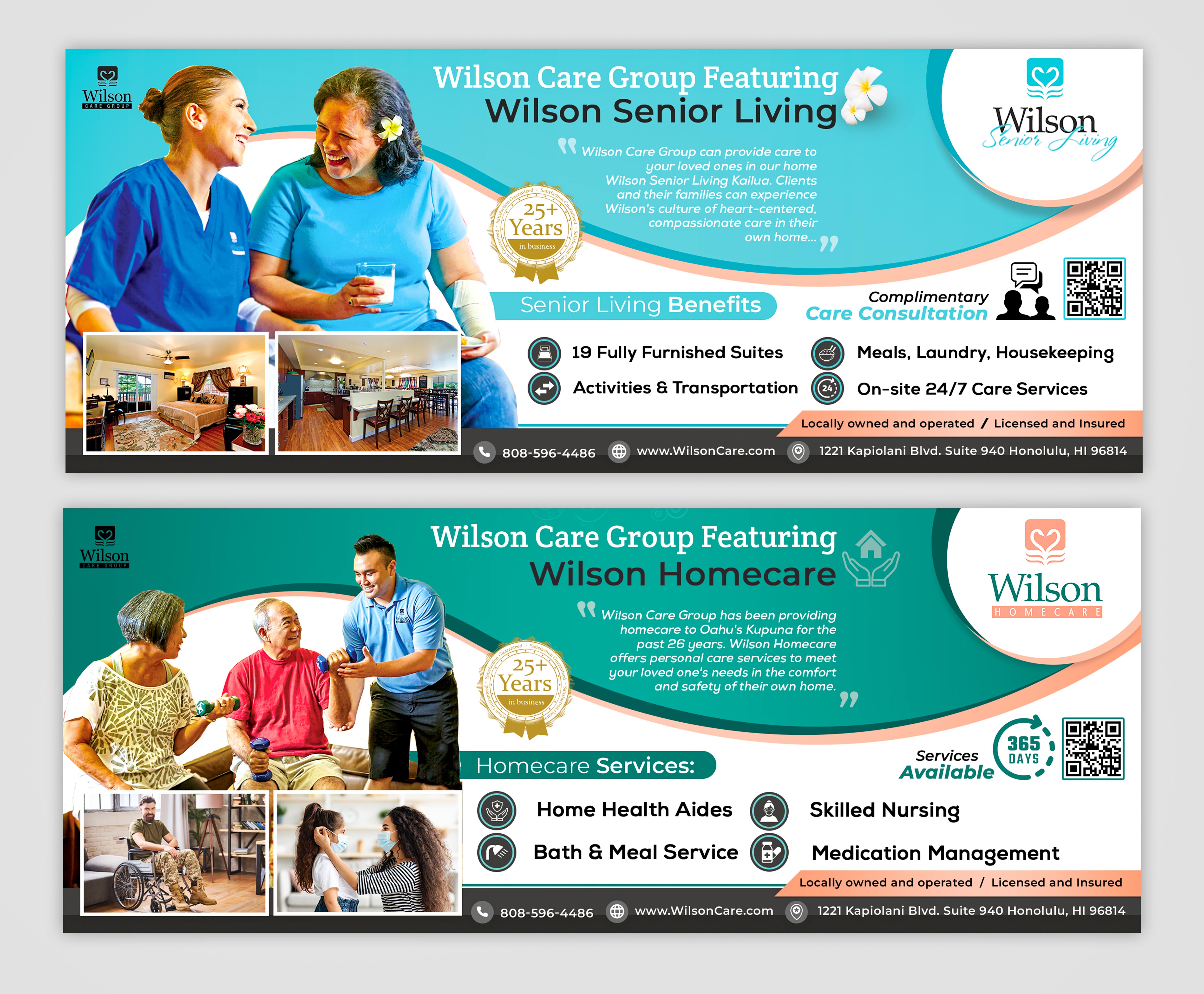 Diseño de Flyer por HeshanKavinda para Wilson Care Group | Diseño #29564515