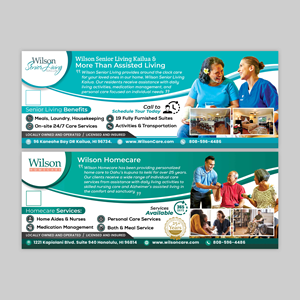 Flyer Design by HeshanKavinda for Wilson Care Group | Design: #29611504