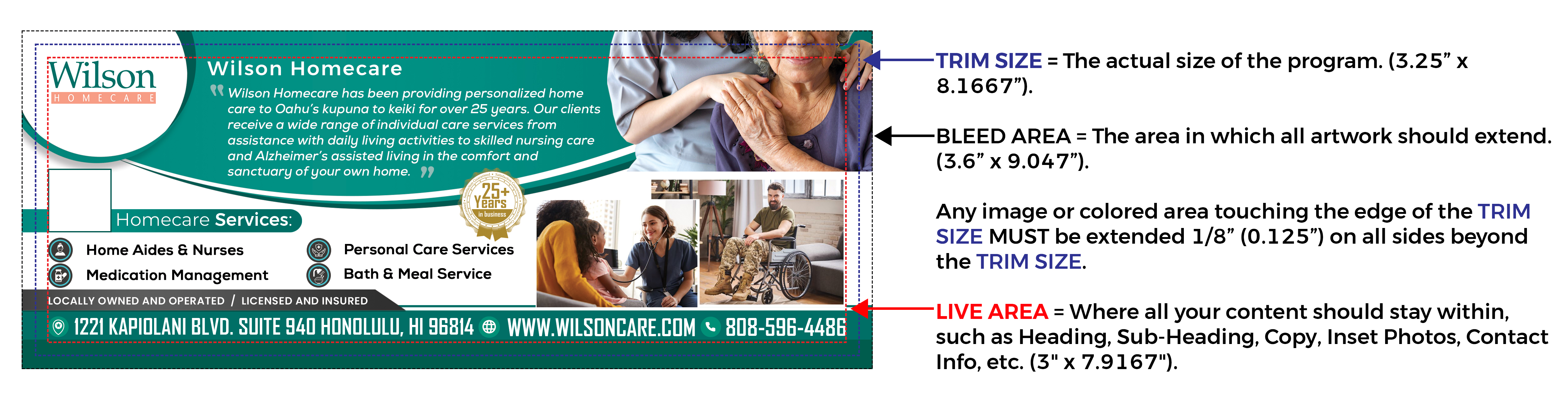 Flyer Design by HeshanKavinda for Wilson Care Group | Design #29630013
