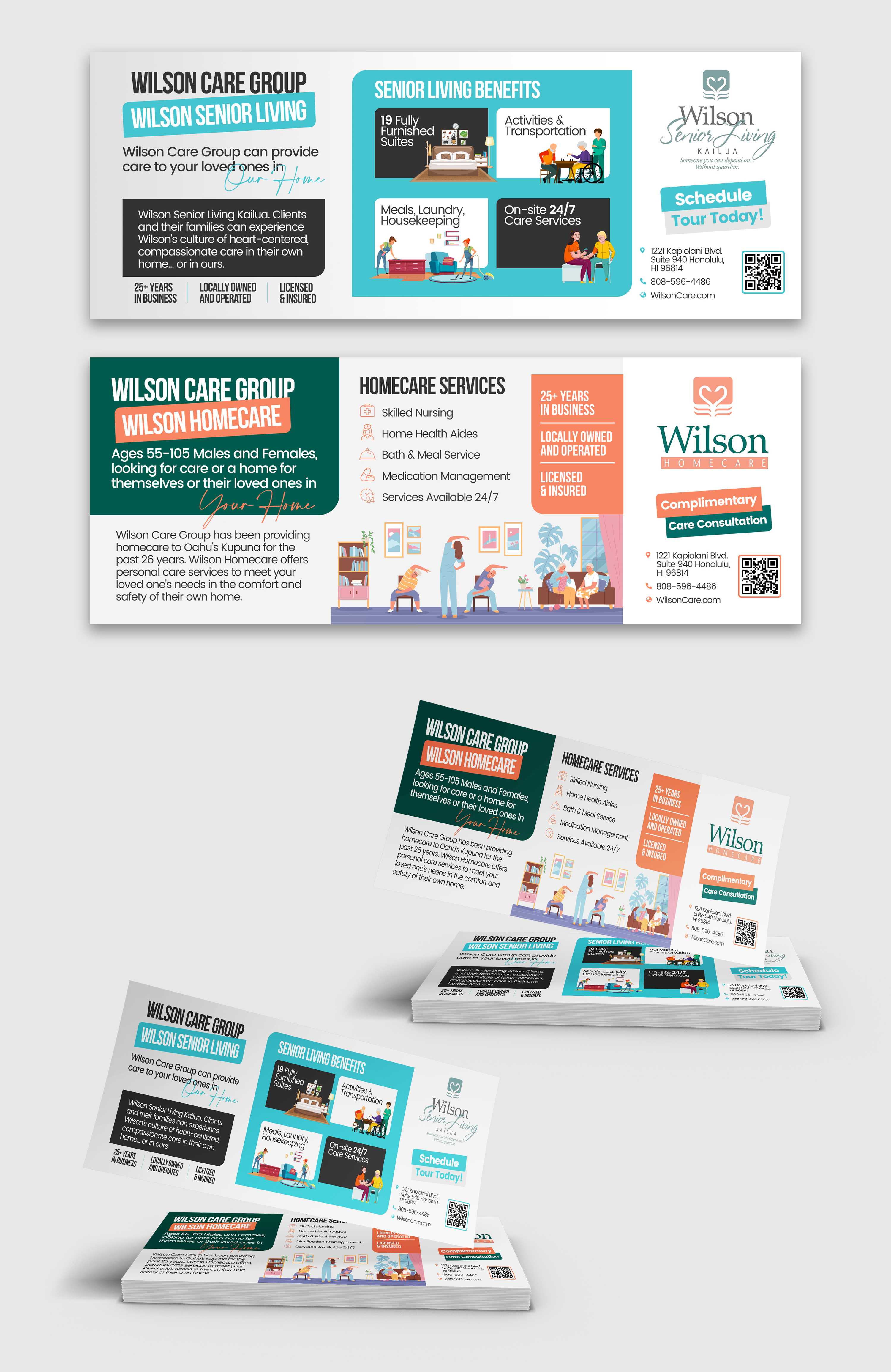 Flyer Design by Graphic Guy for Wilson Care Group | Design #29554810