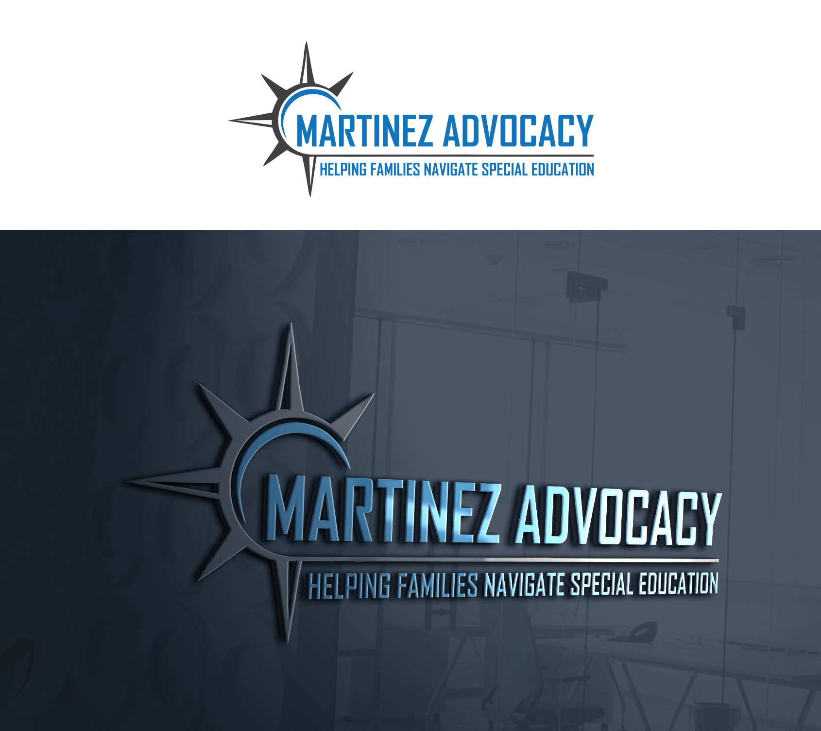 Logo Design by Ura Designs for Martinez Advocacy | Design #29547705