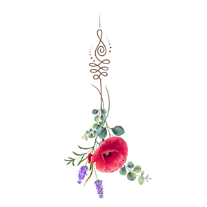 sternum  Flower and unalom tattoo